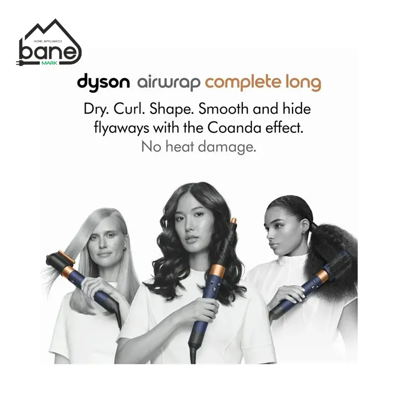 سشوار و استایلر دایسون airwrap complete long HS05 رنگ prussian blue - Image 2