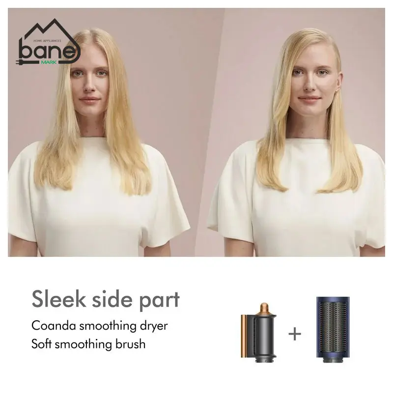 سشوار و استایلر دایسون airwrap complete long HS05 رنگ strawberry bronz - Image 8