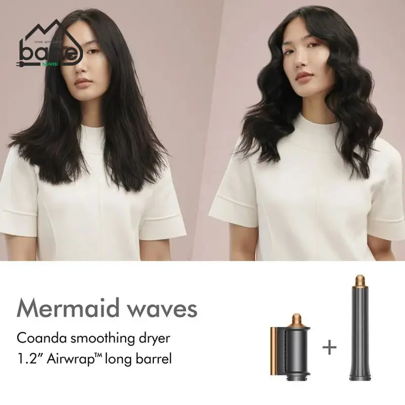 سشوار و استایلر دایسون airwrap complete long HS05 رنگ strawberry bronz - Image 7