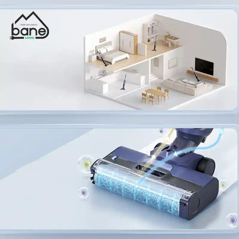 جاروشارژی سه کاره بیسل مدل Crosswave HF5 3722Z - Image 10