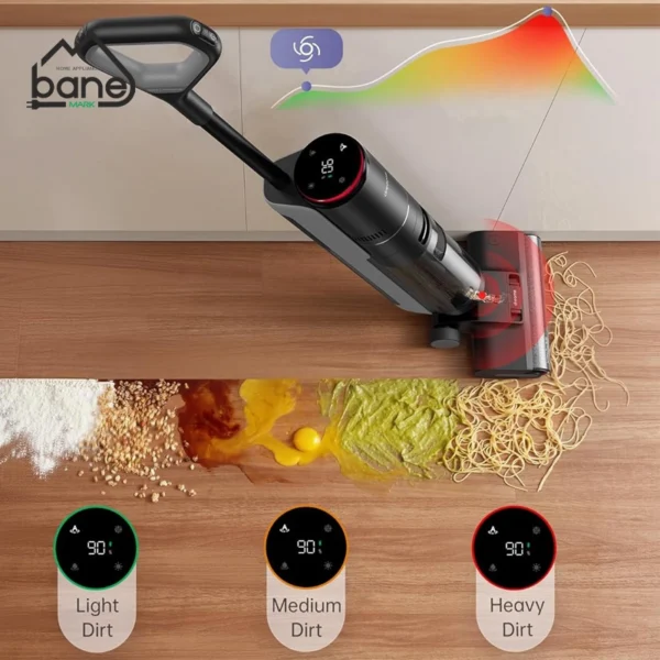جارو شارژی آب و خاک دریم مدل Dreame H12 Pro - Image 10