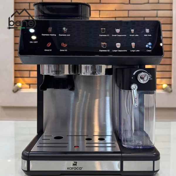 اسپرسو ساز نیمه صنعتی آسیاب دار کاراجا Coffee Art 1355 مدل EM3442 - Image 5