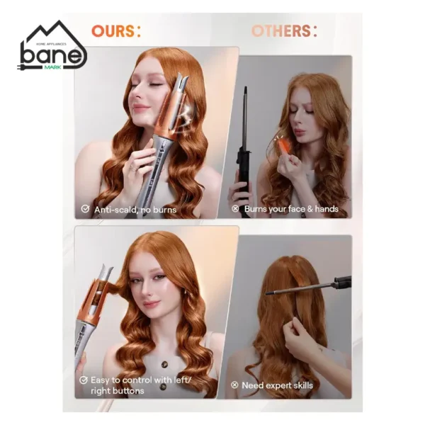 دستگاه فر کننده مو شیگلم مدل SHEGLAM CURLER - Image 2