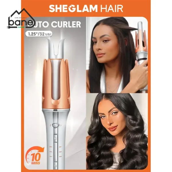 دستگاه فر کننده مو شیگلم مدل SHEGLAM CURLER - Image 3
