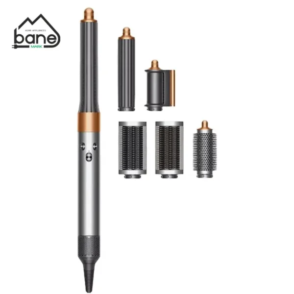 سشوار و استایلر دایسون airwrap complete long HS05 nickel copper