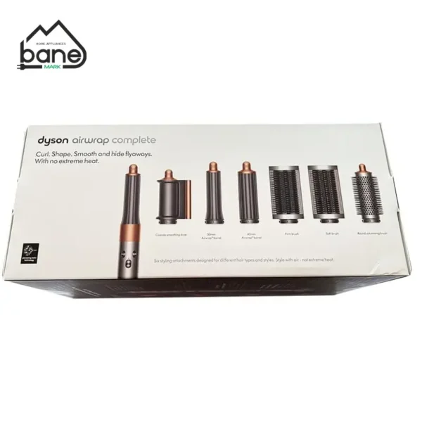 سشوار و استایلر دایسون airwrap complete long HS05 nickel copper - Image 8