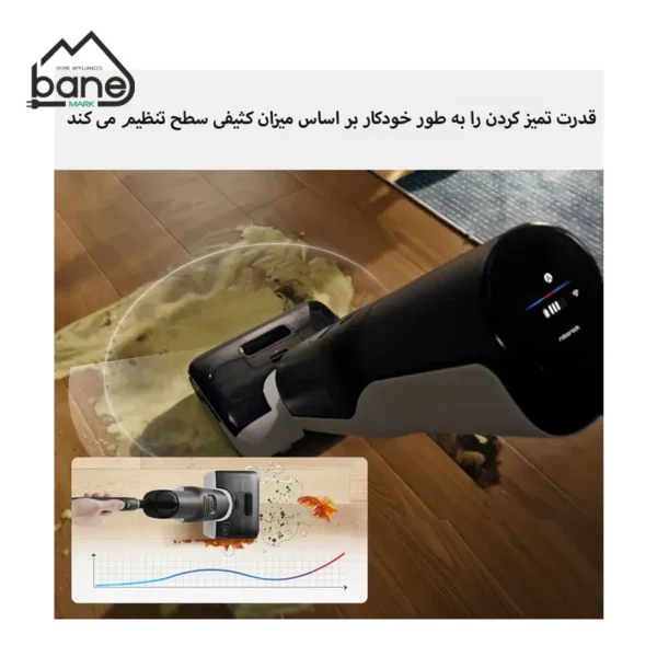 جارو شارژی و زمین شوی روبوراک مدل A30 - Image 6