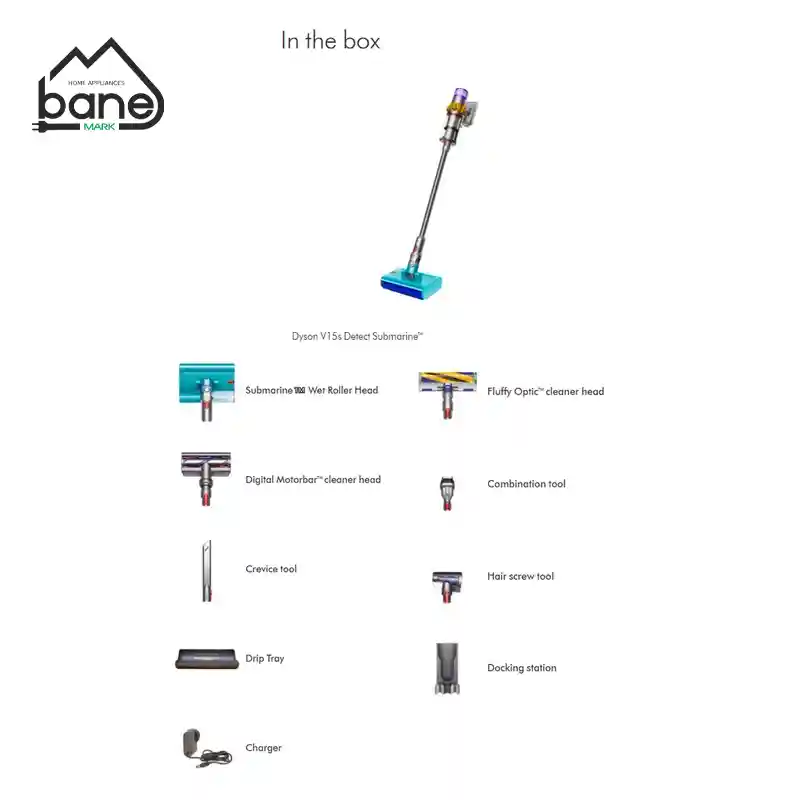 جاروشارژی هوشمند دایسون مدل V15s Detect Submarine - Image 17