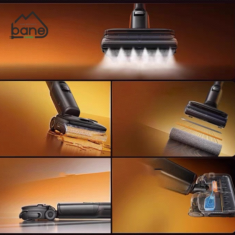 قیمت جاروشارژی خشک و مرطوب روبوراک A30 5in1