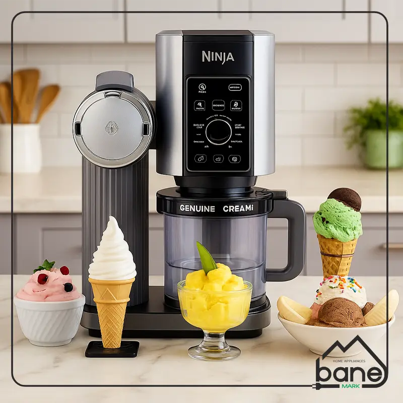 طرز تهیه بستنی با دستگاه بستنی ساز خانگی نینجا