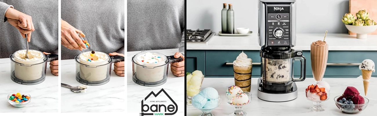 طرز تهیه بستنی وانیلی با بستنی ساز نینجا