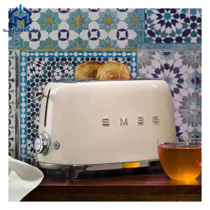 توستر 2 اسلایس کرمی اسمگ با ولوم تنظیم حرارت