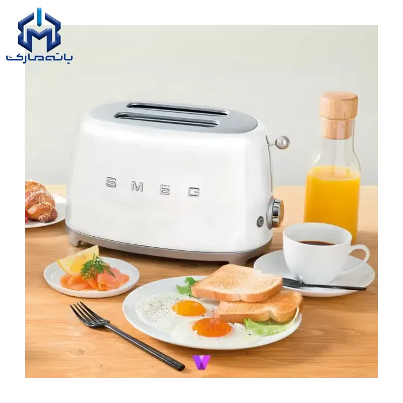 بهترین انتخاب توستر نان اسمگ سفید دو اسلایس