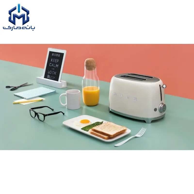 توستر 2 اسلایس اسمگ رنگ سفید مدل TSF01WH - Image 6
